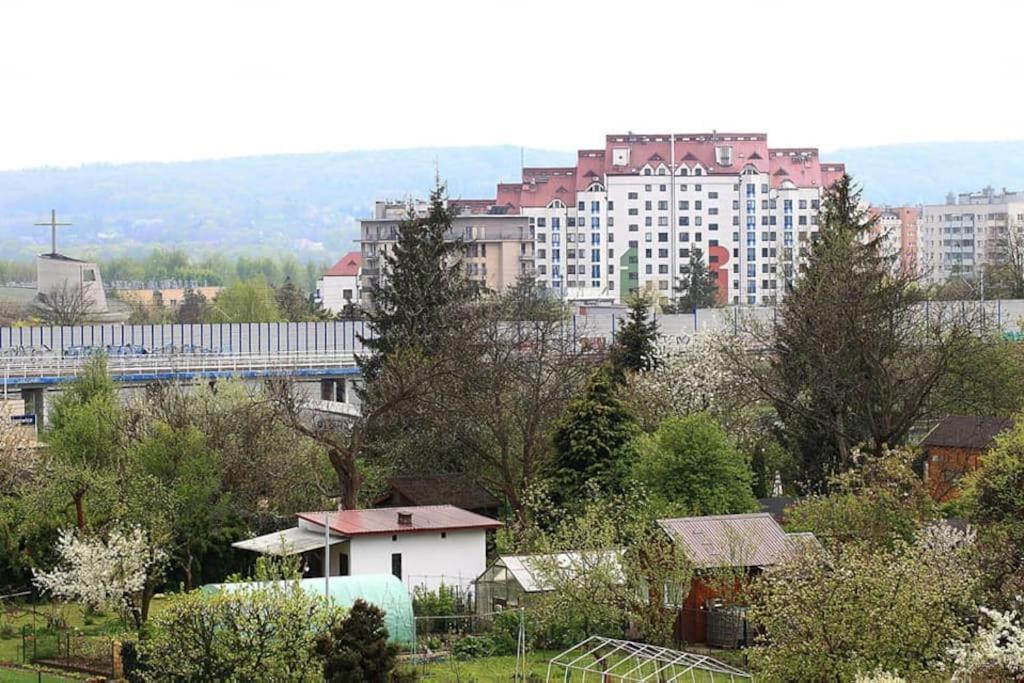 Apartment Large And Modern With Free Parking Spot Krakau